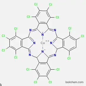 Molecular Structure of 1328-53-6 (Pigment Geen 7)